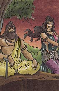 Mythological Story : Vishwamitra and Menaka