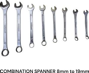 TAPARIA CSS8 Combination spanner set Double Sided Combination Wrench ...
