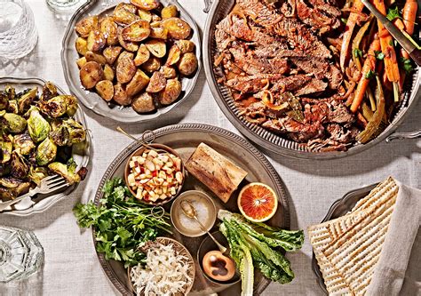 The Perfect Passover Seder Dinner with Crispy Potatoes + Roasted ...