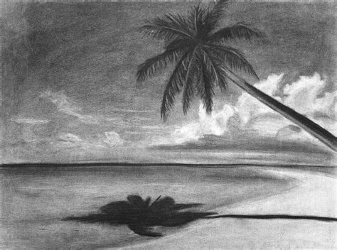 Art Methods for Kids - Drawing a Beach Landscape with Charcoal, 4810 ...