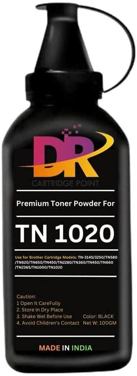DR Cartridge 1020 Toner Powder Compatible for TN -1020 Brother Printer ...