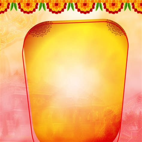 Hindu Nav varsh | Ram Madir | Nav Samvatsar Background Png Best HD PNG ...