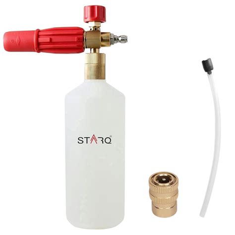 STARQ Copper Alloy 1 Ltr Professional Snow Foam Lance/Canon with 1/4 ...