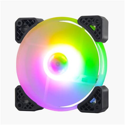 ENTWINO RGB Gaming PC Fans, RGB Ring LED Fans, Quite Cooling Computer ...