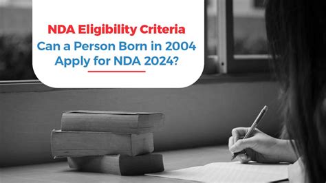 NDA Eligibility Criteria: Can a Person Born in 2004 Apply for NDA ...