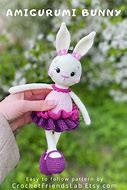 Image result for Bunny Toy Pattern