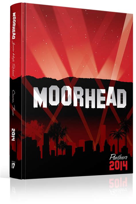 Yearbook Cover - Moorhead Junior High - "Hollywood" or "Movie" theme ...