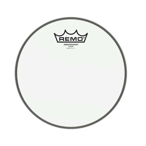 Remo BA 0308 00 8" U.S.A. Ambassador Clear Drumhead – BAJAAO.COM