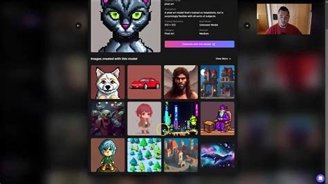 Unique Stable Diffusion Model 的图像结果