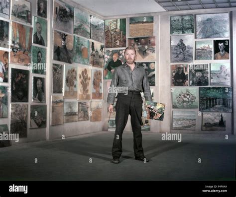 Kirk Douglas / Lust for Life 1956 directed by Vincente Minnelli Stock ...