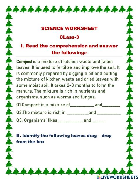 Class 3 Science Topics 的图像结果