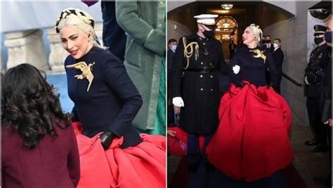 Unknown detail from the inauguration: Lady GaGa wore a bulletproof vest ...