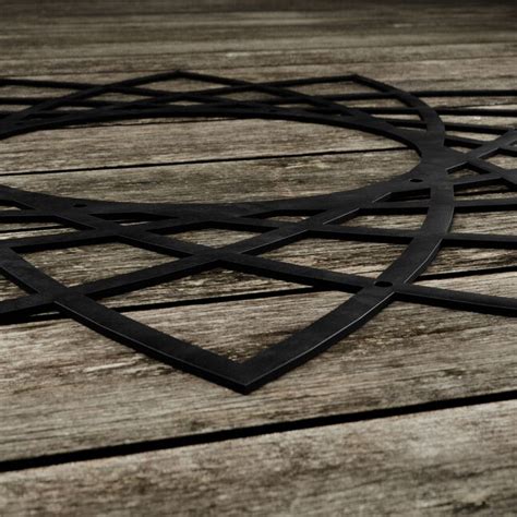 Ekena Millwork Eleanor Pierced 20-in W x 20-in L Metal Ceiling ...