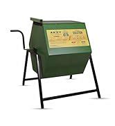 AKXY Home Composting Machine, Powder Coated, Green, 30 Liters : Amazon ...
