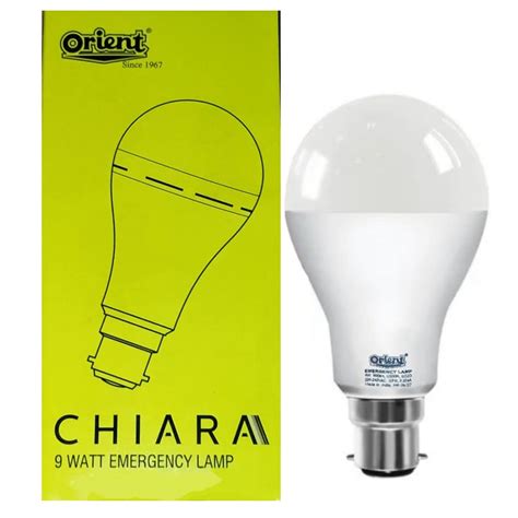 Buy doctorspare Orient Chiara 9watt Emergency LED Bulb, Rechargeable ...