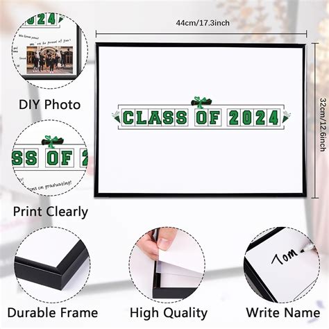 OBUSATT 2024 Graduation Decorations Class of 2024 Signature India | Ubuy