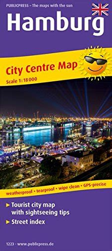Buy Hamburg City Centre (engl) 1:18 000: Tourist City Centre with ...