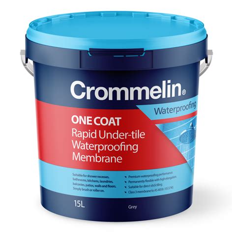 One Coat Rapid Under-tile Waterproofing Membrane – Crommelin