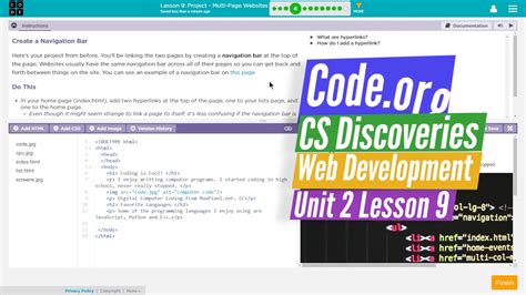 Code.org Web Development Lesson 6 Level 9 Sub Level 4 的图像结果