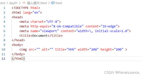 怎样在html中插入图片
