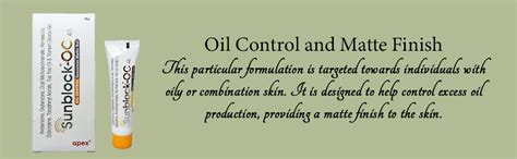 Cosmedical | Sunblock | Sunblock OC 45 Oil Control Matte Gel 50gm ...