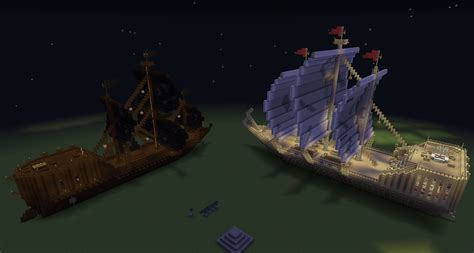 Minecraft Pirate Ship Tutorial 的图像结果