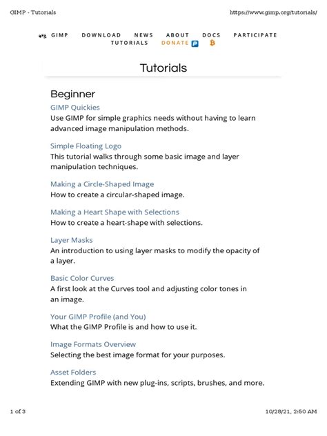 Image result for GIMP TJ Free Tutorials