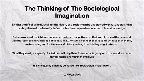 Sociological Problem Definition