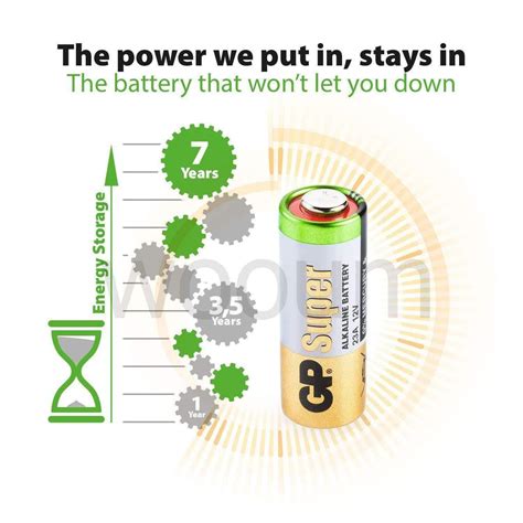 GP high voltage 23A Pack of 12V Alkaline Battery High Voltage Cell Car