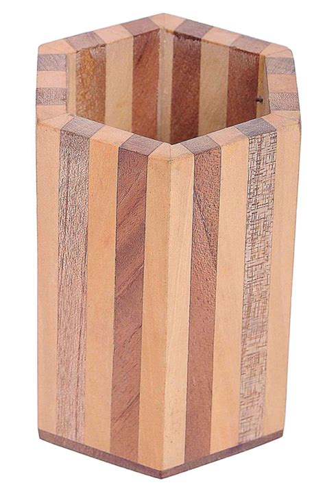 Wooden Pen Stand – Handikart Online Sales Private Limited