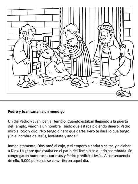 Historias del Hechos de los Apóstoles para niños: Libro para colorear ...