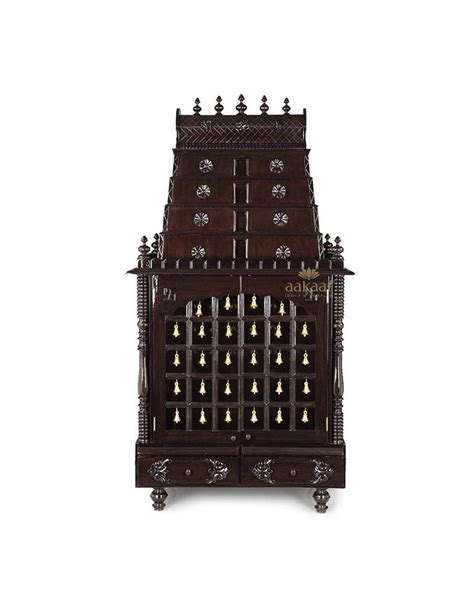 South Indian Wooden Temple Mandap with Gopuram - 30 MEE – Aakaar ...