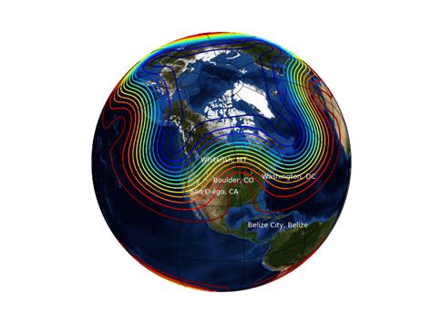 Matplotlib Map 的图像结果