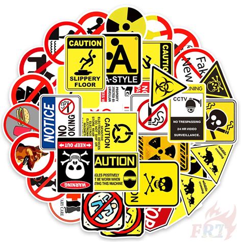 Warning Sign Stickers 的图像结果