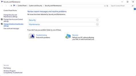 Image result for Change Windows SmartScreen Settings