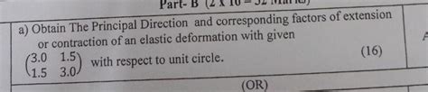 Obtain The Principal Direction and corresponding factors of extension ...