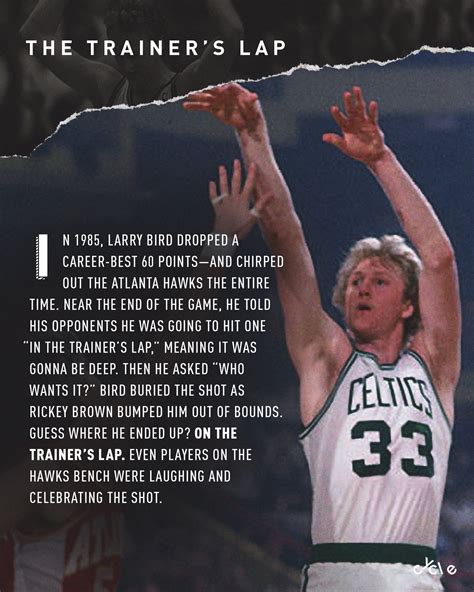 Larry Bird Inspirational Quotes Larry Bird And LeBron James Playing