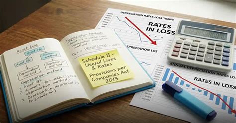 Depreciation Rates as per Companies Act 2013 - Provisions
