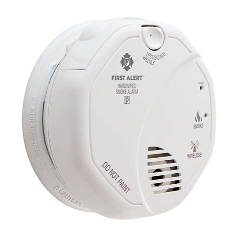 First Alert SA521CN-3ST Wireless Interconnect Hardwired Smoke Alarm