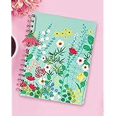 DOODLE Hardbound Spiral Notebook Diary with Bookmark Dangler and 100 ...