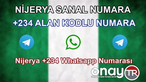 Nijerya +234 Numara Alma - OnayTR