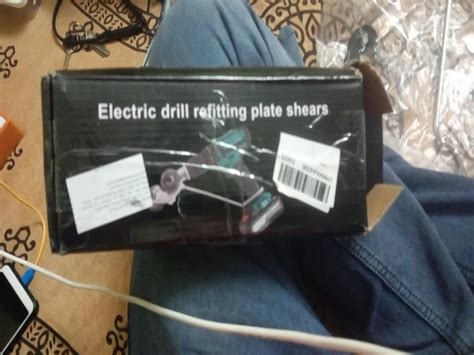 Inditrust Electric Drill refitting plate shears tool Metal Cutter Sheet ...