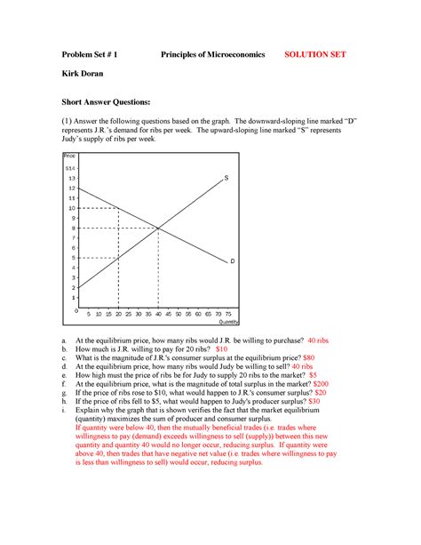 Practice Problems 1 Fall 2017 answers - Problem Set # 1 Principles of ...