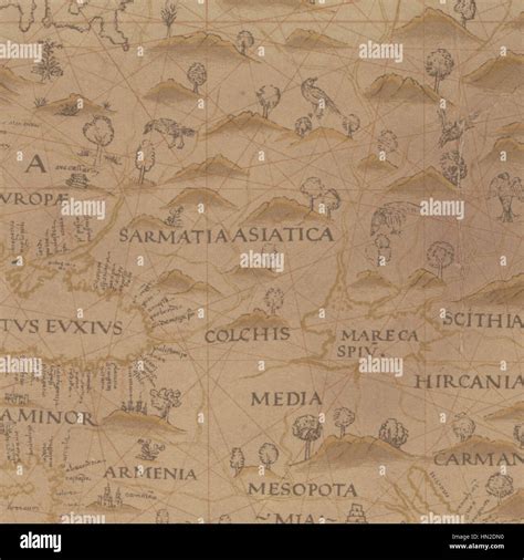 Made in 1529, the Diogo Ribeiro map was the first to show the Pacific at about its proper size