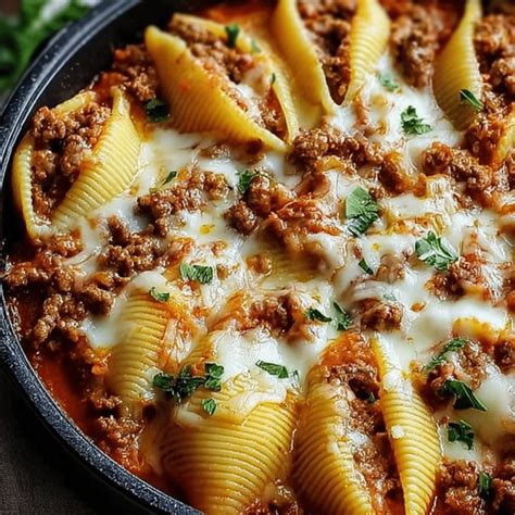 Creamy Ricotta Beef Stuffed Shells Pasta: The Ultimate Cheesy Comfort ...