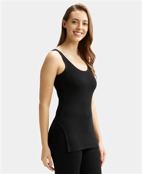 Buy Super Combed Cotton Rich Thermal Tank Top with StayWarm Technology ...