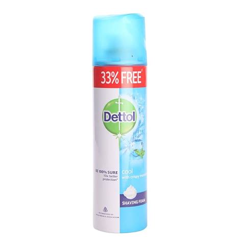 Dettol Shaving Foam - Cool Menthol, 200g Pack : Amazon.in: Health ...