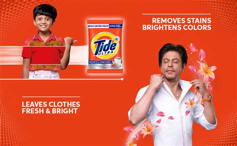 Tide Ultra Stain Magnet Clean Semi-Auto & Hand Wash Detergent Washing ...
