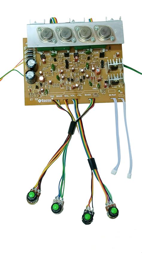 ERH India 3055 Amplifier Circuit Board Kit Powerful Transistor Audio ...