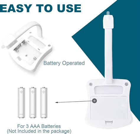 Buy MIEFL Toilet Light Motion Sensor Activated 16 Colors Changing, 3 ...